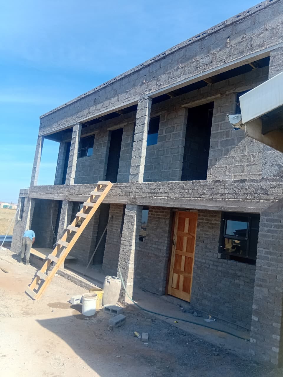 Double-storey build under construction